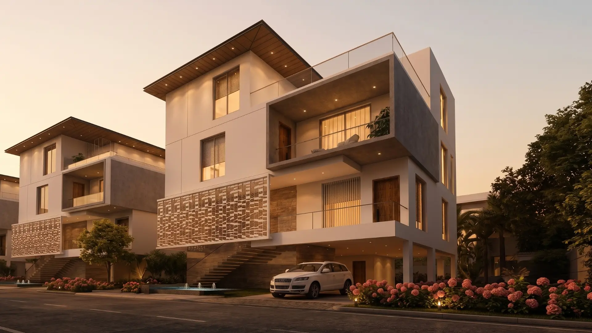 Godrej Rowhouses 4 BHK + ST configuration